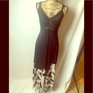 Elegant and sexy Soma Intimates full length gown